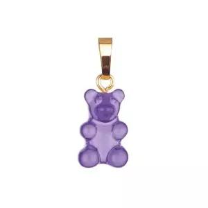 [크리스탈 헤이즈]노스탤지어 베어 펜던트 플럼 NOSTALGIABEAR CLA PLUM