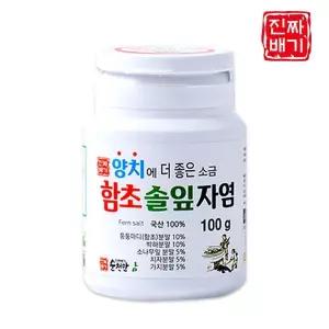 진짜배기 함초솔잎자염 양치소금 100g