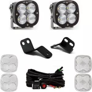 바하 디자인 폴라리스 RZR XP 1000용 XL 프로 LED A-필러 라이트 키트 터보 S 2014-21 UTV 스포트 클리어