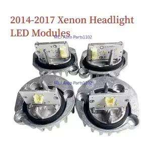 2014- BMW 2 F22 F87 F23 220i 228i M240i 제논 M2 LCI LED 헤드라이트 엔젤 아이즈 LED 모듈용 옐로우 DRL