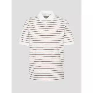 BEANPOLE 빈폴 26SS 1도 스트라이프 클래식 칼라넥 티셔츠 - 옐로이시 브라운(BC6442C73B) 225086