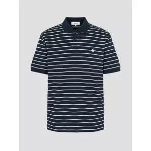 BEANPOLE 빈폴 26SS 1도 스트라이프 클래식 칼라넥 티셔츠 - 네이비(BC6442C73R) 225067