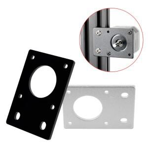 1pc NEMA 17 스테퍼 전동 장착 플레이트 고정 브래킷 42 3D 프린터 용 CNC 부품  프로파일