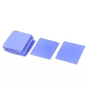 uxcell 서멀 패드 30x30x1mm 10개 세트 노트북 방열판 CPU GPU 쿨러용