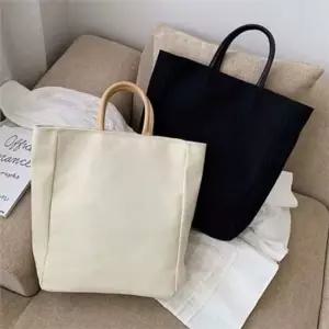 데일리 여성 토트 가방 오피스 직장인 토트 백 패브릭 숄더 여성캔버스가방 여성토트가방