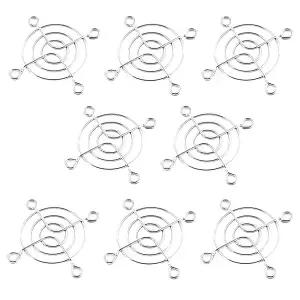 8개입 50x50mm PC 케이스 쿨링 팬 그릴 메탈 프로텍터