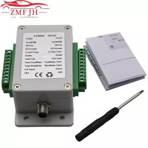 CX5003 듀얼 채널 NMEA2000 컨버터/N2K 컨버터 0-190 ohm 최대 18 개의 센서 수온 연료 레벨 센서 수집