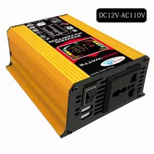 차량 스마트 인버터 RV용 LCD 디스플레이 6000W 전력 변환기 DC 12V AC 110V 220V