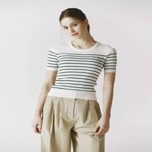 지오다노 스트라이프 골지 반팔 니트 12GG 354516 4color 05354516 4100257
