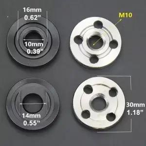 앵글 그라인더 연장 커넥팅 로드 너트 M10 스레드 어댑터 회전 연마 패드 그라인딩 연결 액세서리