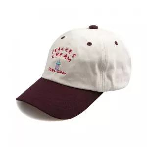 매장정품 BEACHESAND CREAM KIDS 소다샵 투톤 볼캡-버건디(Soda shop 2tone Ball-Cap Burgundy)