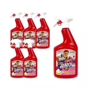 홈 맥스프레쉬 뿌리는 곰팡이 싹 본품 900ml -6개 곰팡이제거 LG생활건강 악취제거 락스 욕실세정제