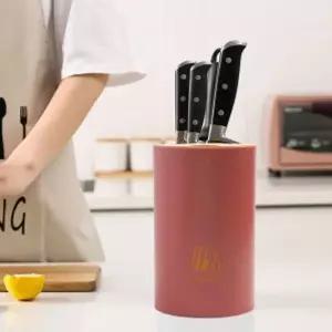 칼꽂이 스윗키친 원형 칼블럭 식도수납 칼꽂이