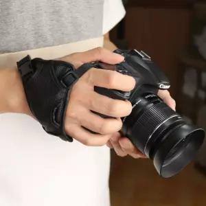 카메라 손 고정 줄 핸드 스트랩 가죽 그립 소니 알파 호환 DSLR 미러리스