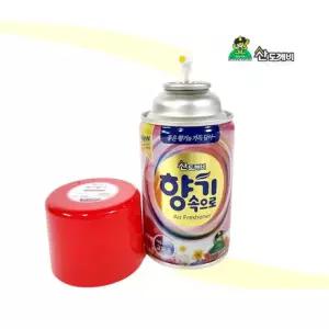 향기속으로 자동분사기 리필캔 후리지아향