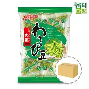 그린피스 와사비향 380g 1BOX (10개입)스낵하우스 와사비 수과자 영양간식 먹거리 옛날 디저트 맛있는사탕