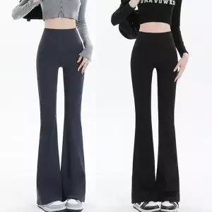 [콩심팥심]여성 썅성 나팔 레깅스 URK324 패딩팬츠
