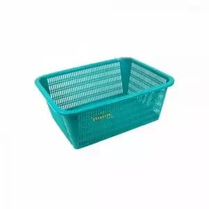 [하프클럽/]리빙바스켓 사각 수납 바구니 43.5x33.8x16.3cm 소품 정리함