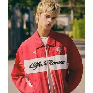 Diadora 알파로메오 립스탑 자켓 RED