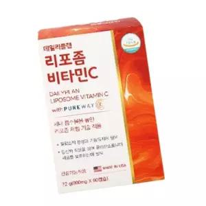 대용량 성인 비타민C 리포좀 항산화 활력 비타민 영양제 90캡슐