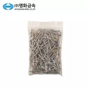 명화 스텐 리벳못 3.2 X 11 블라인드 리벳트 200개입