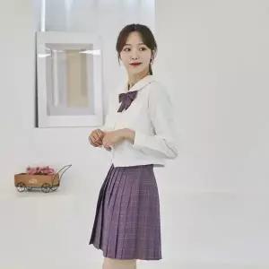 [하프클럽/]TBZ 교복몰 일본여고생 퍼플 세라복 set 교복 학생복
