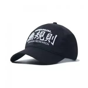 매장정품 NOMANUAL 無規則 BALL CAP - BLACK