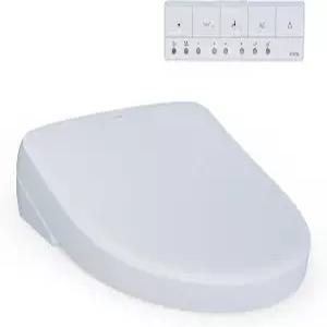 TOTO WASHLET + S7 전자 비데 변기 시트 EWATER+ 그릇 및 지팡이 청소와 현대적인 뚜껑 길쭉한 면