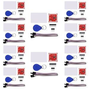 10pcs PN532 NFC NXP RFID 모듈 V3 키트 근거리 무선 통신 리더 I2C SPI HSU (S50 화이트 카드 키 포함) - 아두이노 라즈베리 파이 DIY 스마트폰 안드로이드 폰용