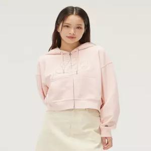 리 우먼 유니온 아플리케 후드 집업 핑크 LE2403HZ61PI 4299963