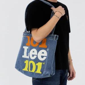 리 101st 셀레브레이션 데님 토트백 인디고 미듐 LE2601BGL1IM 6003750
