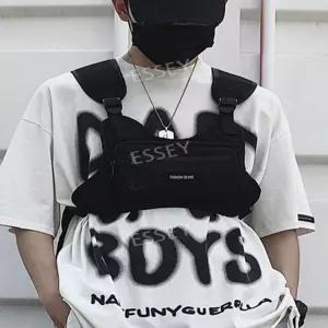 멜빵조끼 테크웨어 포켓조끼 전술 전술조끼 스포츠 가방 체스트백