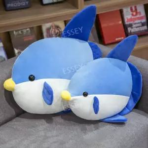 개복치 동물 모찌 특이한 선물 인형 애착 쿠션 물고기