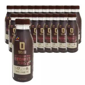 밸런스밀 카카오 프로틴 쉐이크 20개 식사대용 선식 아침 발란스 대용식 영양가루 밸런스 귀리 미숫