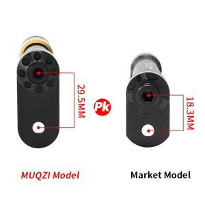 MUQZI Easy Wheels 연장 막대 접이식 자전거 Brompton 용 텔레스코픽 레버 바