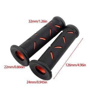 혼다 스즈키 Ducati Benelli Dirtbike Motocross 스쿠터 모페드 액세서리 용 22mm 오토바이 그립 핸들 고