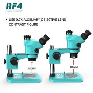 RF4 공장 가격 0.48X/0.5X/0.7X Barrow 보조 유리 대물 입체 쌍안 삼안 줌 현미경 카메라