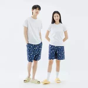 [하프클럽/위드투윤]이너쿠키 인견 레이온 남여공용 여름 홈웨어 바지 (네이비/SF-2XL) IMHP4213