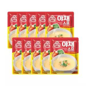 야채스프 1KG 10개 식사대용 수프 간편 간편조리 맛있는 간편식품