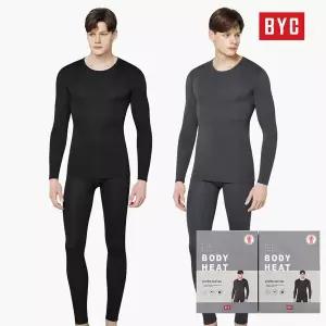 [하프클럽/위드투윤]BYC 보디히트 발열 겨울 남자 내복 세트 DBS1047