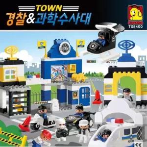 옥스포드 경찰 폴리스 블록놀이 조립 남아선물 두뇌발달