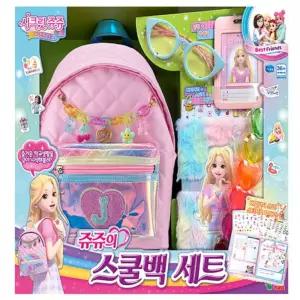 어린이 백팩 다이어리꾸미기 유아선물 여아가방 소풍가방 쥬쥬가방 언어발달