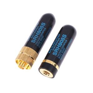 SMA-M SMA-F 듀얼 밴드 안테나 UHF + VHF SRH805S 워키토키 바오펑 1 개