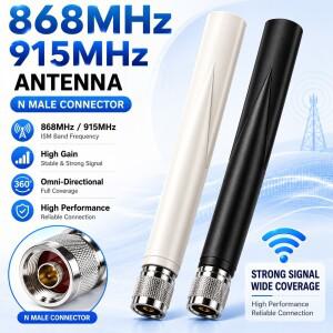 장거리 LORA 안테나 868MHz 915MHz NB IoT 옴니 N형 커넥터 안테나 (Meshtastic Solar Node/리피터/장치용)