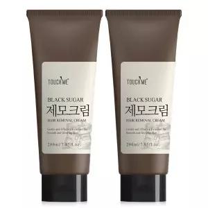 블랙슈가 제모크림 셀프 왁싱 제모제 200ml 2개