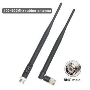 무선 마이크 리시버 안테나 BNC 수 UHF 400MHz-900MHz 원격 디지털 오디오 마이크 리시버 튜너 UHF 햄 라디