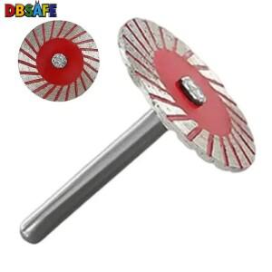 40mm 절단 디스크 6mm 샹크 원형 톱날 샌딩 연마 휠 목재 금속 석재 화강암 대리석용