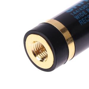 SMA-M/SMA-F 듀얼 밴드 안테나 UHF+VHF SRH805S 워키토키 바오펑/야에수용 136-174MHz & 400-520MHz