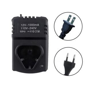 1PC 12V 범용 전기 드릴 DC 미국/EU 리튬 이온 충전식 지원 110-240V 핸드 렌치