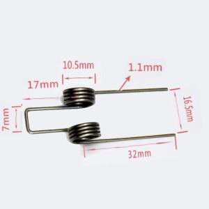 2PCS 이중 비틀림 스프링1.1 와이어 직경 10.5mm 외경 강력한